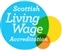 Scottish Living Wage Accreditation logo